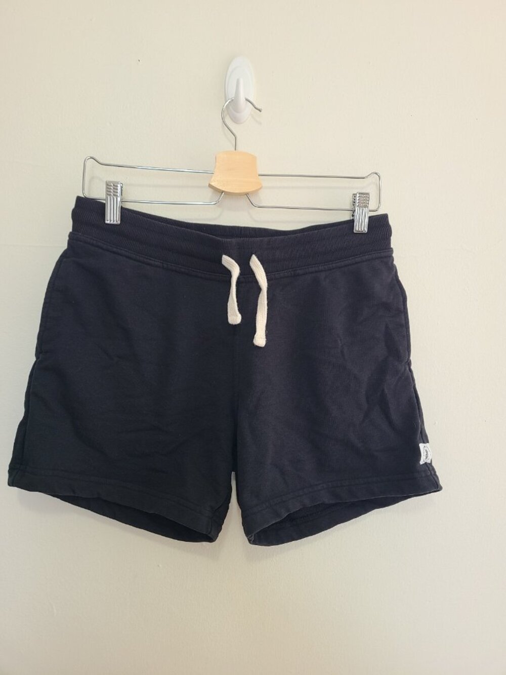 Chubbies Black Cotton Pull on Shorts S